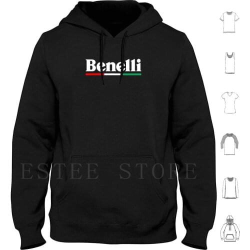 Benelli Hoodies Long Sleeve Benelli Sport Qianjiang Motorcycle Motorbike Bike Race Racing Motorsport Gun Motorrace