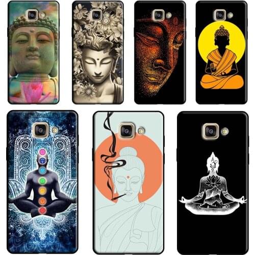 Mandala Buddha Case For Samsung A9 A8 A6 A7 J8 2018 A3 A5 J4 J6 Plus J1 J3 J5 J7 2017 2016 Phone Cover