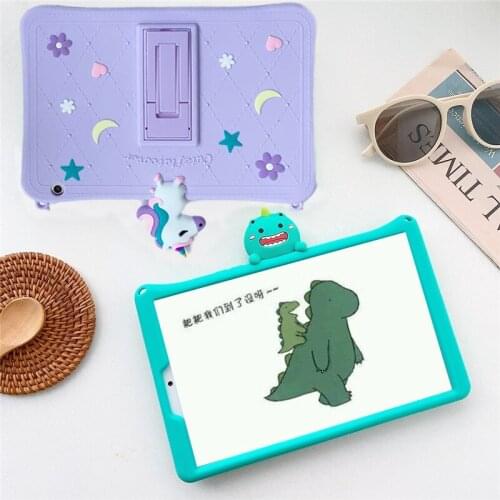 Kids Shockproof Safe Case for Huawei MatePad Pro 10.8 10.4 Cartoon Stand Tablet Cover for M5 Lite 8.0 M5 T5 10 10.1" M6 8.4 10.8