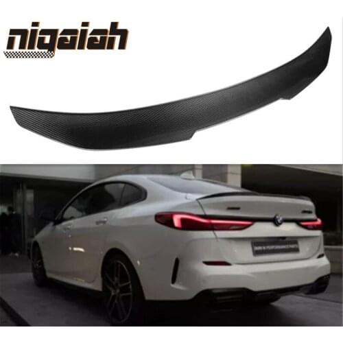 For BMW 2 Series F44 Spoiler Dry Carbon Fiber Rear Trunk Spoiler Black PSM Style For BMW F44 2 Series 4 Door 2020