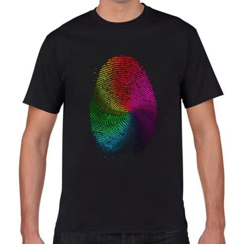 Joyonly 2020 Boys/Girls Tees Kids Colorful Fingerprint Paint T-shirts Children Summer Funny Tops T shirt Cool Baby Clothes Tops