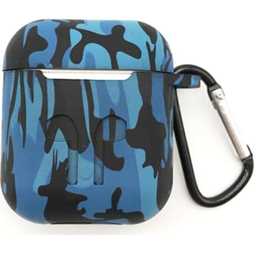 Camouflage Silicone Case for Airpods 2 and 1 Cover Wireless Earphone Headphone Accessories Protective Protection Cute