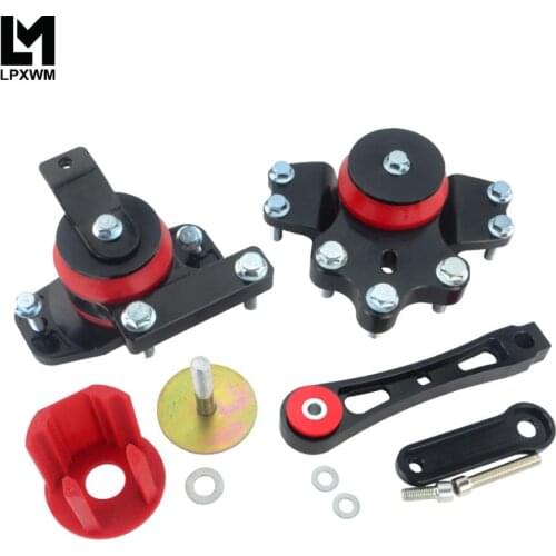 LPXWM - 85A POLY Engine Transmission Pendulum Mount Kit For 09+ VW Jetta Golf MK5 MK6 Passat Audi TT A3 2.0 TSI
