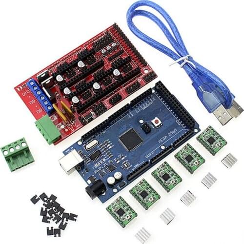 3D Printer Kits Ramps 1.4 Mega 2560 2004 LCD Screen A4988 NK-Shopping
