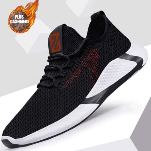 New Spring Breathable Trendy Sneakers Mens Sports Shoes Casual Shoes Korean Fashion Mens Lac-up Tenis Male Running Shoes