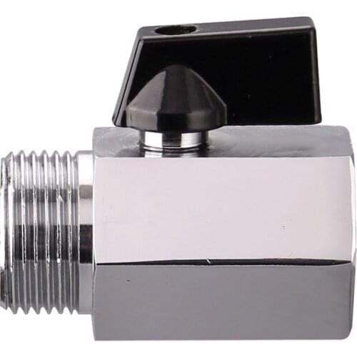 Brass Tap MINI Ball Valve 1/4" Thread Brewer Hardware