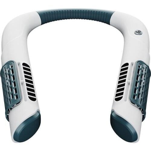 Best Seller No Leaf Hanging Neck Fan Lazy Goddess Gift Not Stuck Hair Small Fan Convenient USB Charging Silent Electric Fan