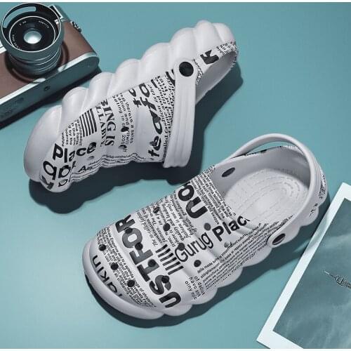 Mens Summer Shoes 2021 Slipper Shoe Man Sandels For Men Sandals Beach Slippers Sneakers Husband Casual Rubber Flip Flops Sandal