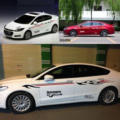 The Whole Body Door & Waist Line Car Sticker For Buick LaCrosse Excelle GT BA022