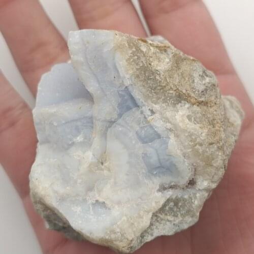 Natural Raw Blue Lace Agate Rough Stones Crystal Minerals and Stones Rough Gemstones Original Specimen For Home Decor Gifts