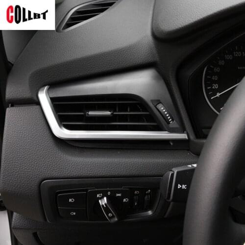 COLLBT New Arrival Interior Side Air Conditioning AC Outlet Vent Frame Cover Trim For BMW 2 Series 218i Gran Tourer 2015-2017