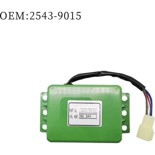 High quality excavator parts for Doosan Daewoo 220-5-7 engine start controller OE:2543-9015 25439015 24V