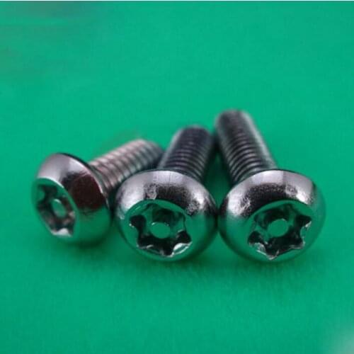M3 M4 Six-Lobe Internal Tamber proof pin Head Torx Internal 304 Stainless Steel Screws Machine Screws Qty 10