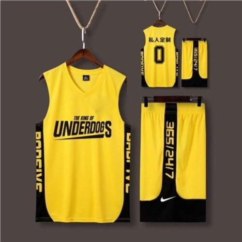 Basketball Uniform Suit Men 's Custom Sports Quick-Drying Fitness Casual Running Sportswear Women 's Printed Uniform DIY