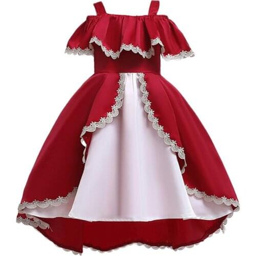 Vestidos Kids Bridesmaid Wedding Flower Girls Dress Toddler Girl Elegant Princess Dresses For Girls Party Dress Children Clothes