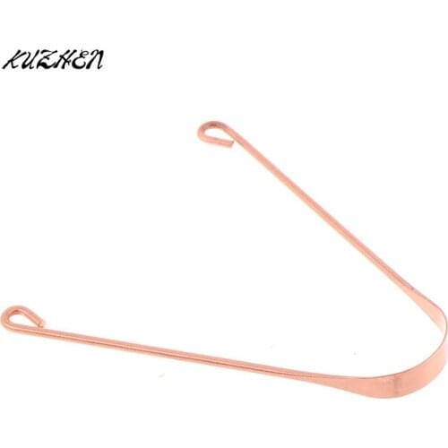 1pcs Tongue Scraper Cleaner Metal Cleaning Scraper For Men And Women Tongue Toothbrush Dental Oral Care Hygiene Tool