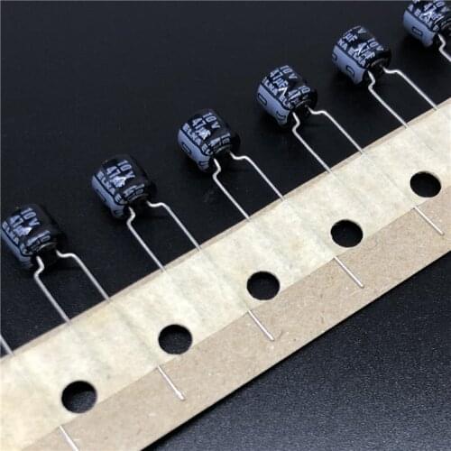 100pcs 47uF 10V ELNA RJG series 6.3x5mm 10V47uF Aluminum Electrolytic capacitor