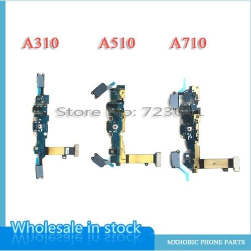 5pcs Charging Port Charger Flex Cable For Samsung Galaxy A3 A5 A7 2015 2016 A300F A500F A700F A310F A510F A710F Dock Connector