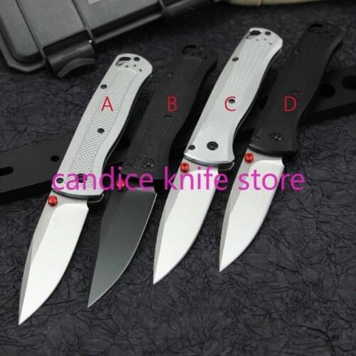 BM535 535 Butterfly Folding Knife M390 Blade Aviation Aluminum CNC Handle Pocket Camping Hunting Tactical Outdoor EDC Tool Knife