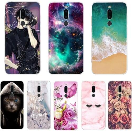 Phone Case For Meizu M8 Cover Silicone Soft Flower Coque For Meizu M8 Case TPU Coque Phone Cases Fundas