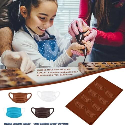 3D Shape Chocolate Mold Silicone Baking Mold for Cakes Dessert Christmas Party Decorating Tools DIY Baking Mould