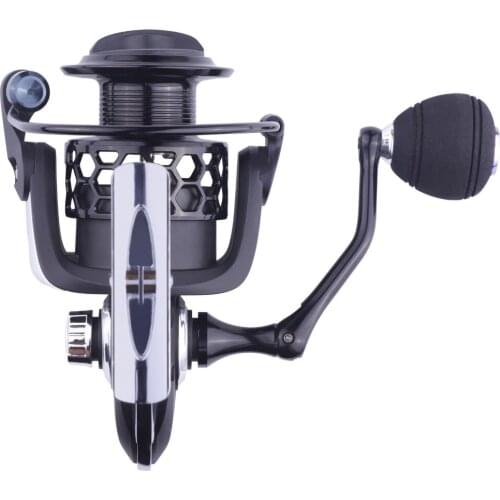 GK1000-7000 Fishing Reel 5.2:1 Metal Spool Body Rocker 8KG Max Drag Reel Fishing Saltwater Fishing Accessories Tackle