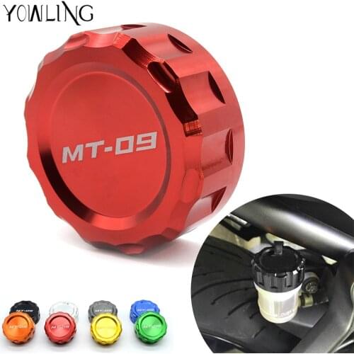 Customized Motorcycle Cylinder Reservoir Cover Brake Fluid Reservoir Cap Cover For yamaha MT09 tracer FZ09 MT-09 MT 09 FZ-09