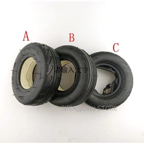 Free shipping 6X2" Tire and Inner Tube Set 6x2 Solid Tyre Fit for Fastwheel F0 Electric Scooter Wheel Chair Truck Trolley Cart