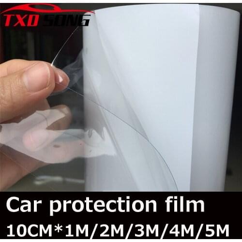 10CM*1M/2M/3/4/5M Anti Scratch Rhino Skin Sticker Vinyl Clear Transparence Thickness Bike Protective Flim CAR protection film