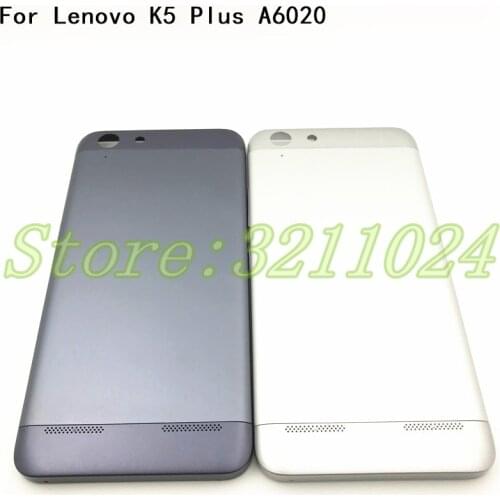 New Battery Door Back Cover Housing Case For Lenovo VIBE K5 Plus A6020 With Power Volume Buttons With Logo