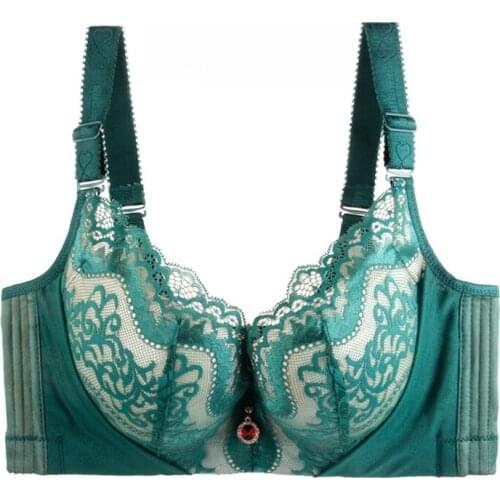 Super large code Thin section Enlarge The lace has a steel ring Full cup holder Fatten Big size bra plus size women big size bra