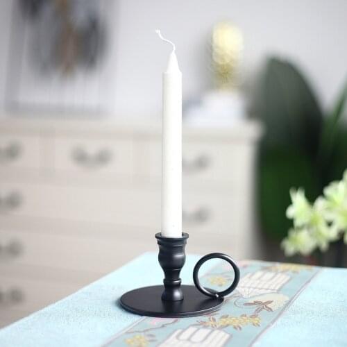 Nordic Style Pillar Candle Holder Candlestick Stand Party Table Ornament