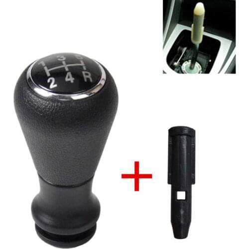 Car Gear Shift Knob Lever with Sleeve Adapter For Peugeot 106 206 306 406 307 Citroen Picasso Saxo Xsara Xantia c1 C2 C3 C4