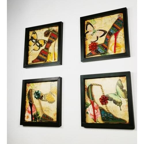 Vintage Wall Decoration Stereoscopic Wall Hanging Dacor for Living Room Bedroom Dining Room Decorative Handmade Rustic Ornament