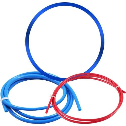 High quality Red White Blue PTFE Tube PiPe 3D Printer Parts 2mm*4mm For RepRap J-head Hotend Bowden Extruder Capricornus tube