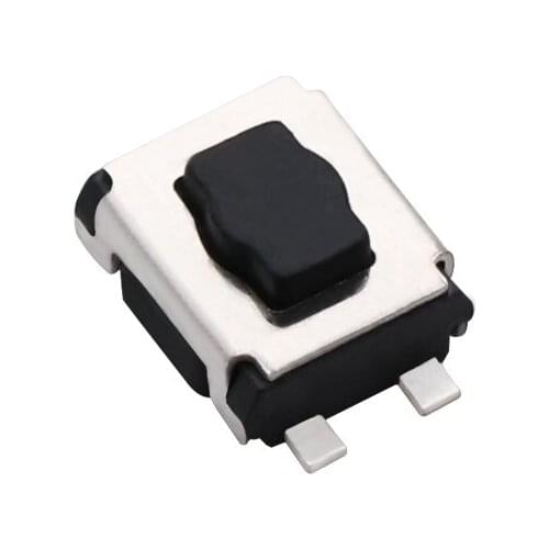 10 pcs TS-A015A electronic tact switch button 3x4x2 patch 4 feet stand-up plum-free plum head