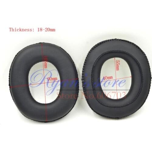 105x90mm replacement Leathereete ear pads earpads pillow cushion cover for headphones 105x90cm