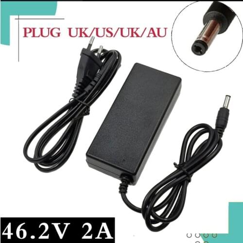 46.2V 2A High Quality Charger Electric Bicycle Lithium Battery Charger 11S Lithium Battery Pack DC Plug Connector Charger