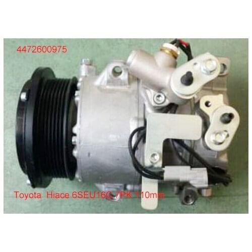 883102F030 6SEU16C 7PK car air compressor for Toyota Hiace 2004