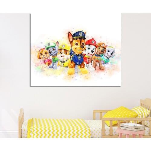 DIY Cartoon Dog Animal Patrol Diamond Painting Diamond Mosaic Cross Stitch Kit Full Diamond Embroidery Room Decoration