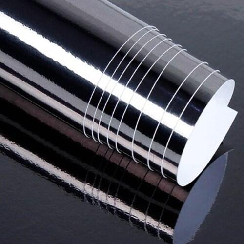 5meters Black Vinyl Wrap Car Sticker Body Chrome Covering Film Car Stickers Motorcycle Wrapping Foil Cricut Decal Auto Air Wrap