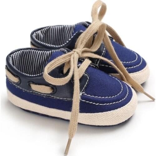 0-18 Months 2019 Kid Shoes Spring / Autumn Infant Baby Boy Soft Sole Cotton First Walkers Crib Baby Shoes