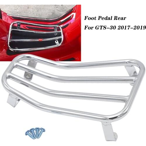 For GTS300 GTS-300 Foot Pedal Rear Luggage Rack Bracket Holder FOR VESPA GTS 300 2017 2018 2019 Motorcycle Accessories gts300