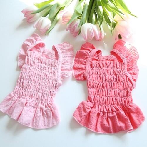 Summer Sweet Dog Clothes for Puppy Clothes Cute Pet Costume Cute Dog Dresses Poodle Dresses Dog Clothes for Small Dogs Girl
