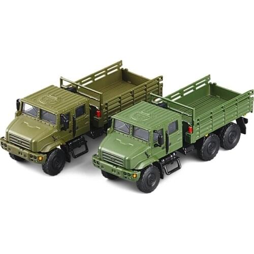 JKM 1:64 Liberate MV3 Six-wheeled 6X6 Military Transport Truck Simulation Model Car