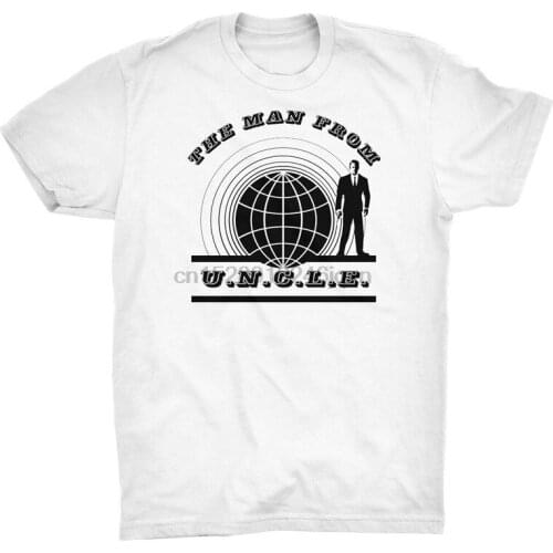 The Man From UNCLE T Shirt U.N.C.L.E. CIA David McCallum From NCIS FBI Agent Unisex Loose Fit Tee Tshirt