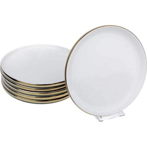 LUCKY ART LYTM 072 Quinn Bone Series 6-Piece Serving Plate Set 27 C