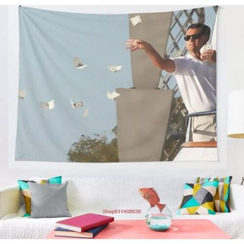 Wolf Of Wall Street tapestry Wall Hanging Tapestries for Living Room Bedroom Home Decor