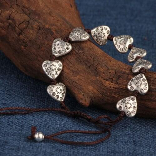 2020 NEW 8 design vintage fish heart Elephant Butterfly bracelet,ethnic handmade original unique bracelet for women gift
