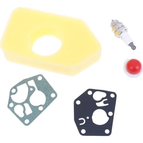 Carburetor Diaphragm Gasket Air Filter Spark Plug Kit For Briggs Stratton 495770 795083 698369 Tool Parts